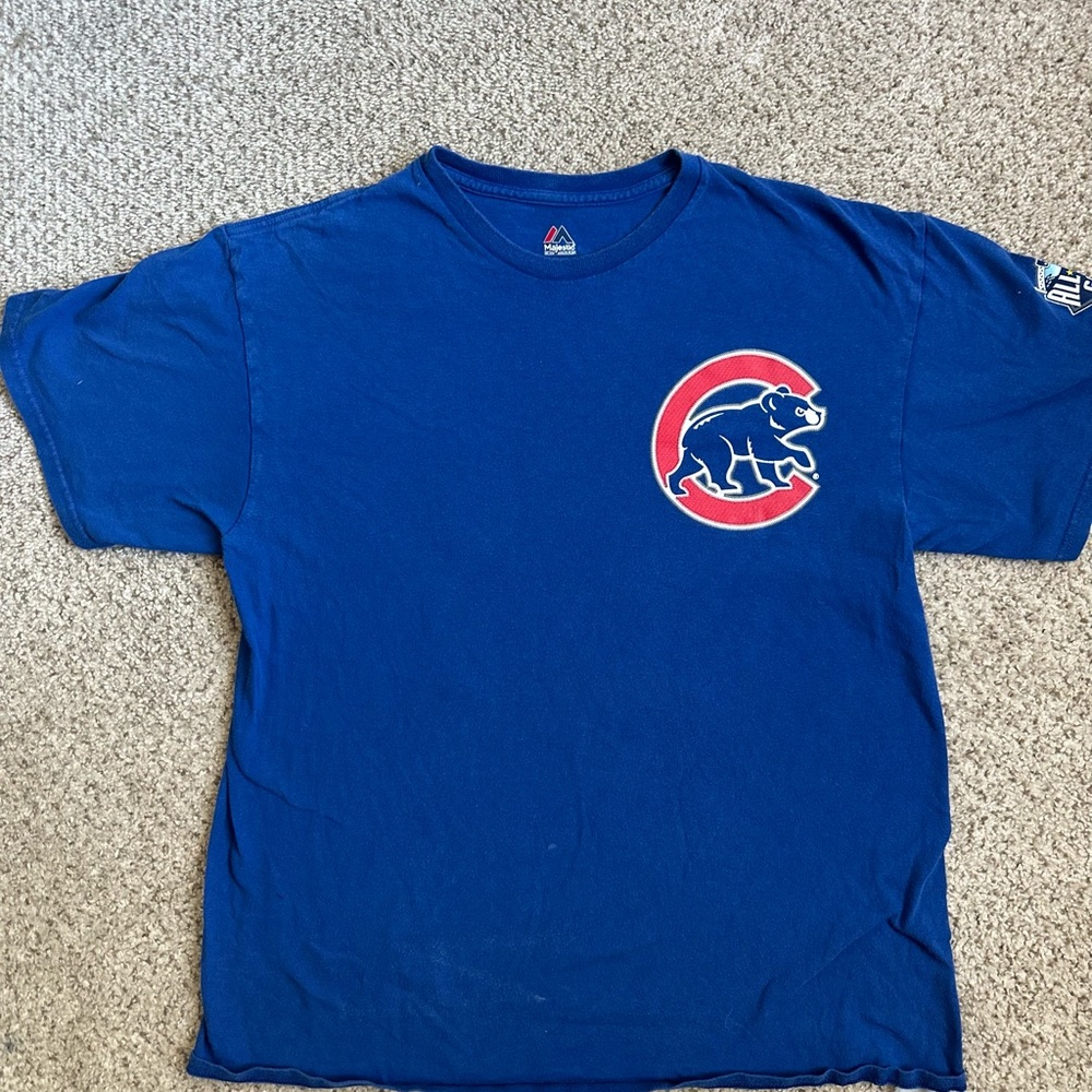 Majestic Chicago Cubs all star Lester #34, Size Large